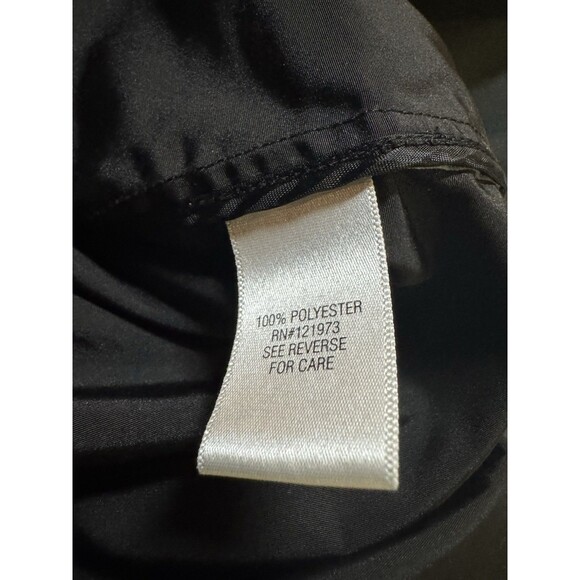 Simply Vera Vera Wang Women’s Black Lightweight Windbreaker Jacket Size Medium - Picture 8 of 9